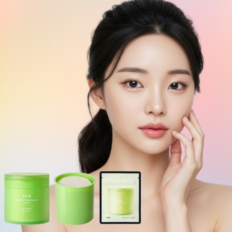 アビブ ドクダミエッセンスパッドクリアタッチ70枚＋リフィル70枚＋お試し10枚セット 角質ケア 水分補給 韓国トナーパッド 敏感肌対応