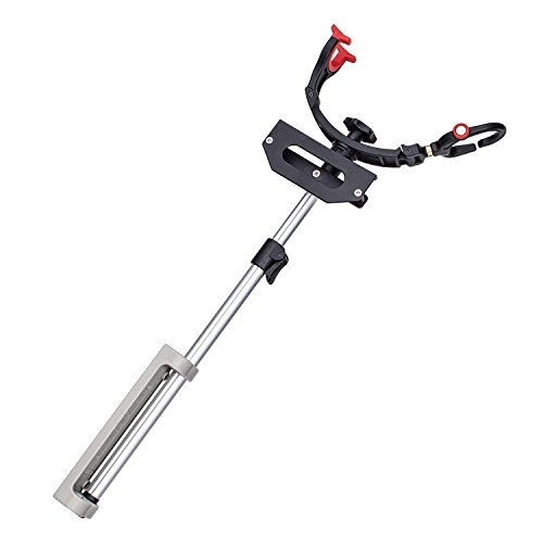 サイズ：68cm 第一精工 ロッドホルダー 竿受け クーラー受三郎 ブラック