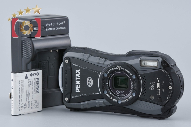 RICOH PENTAX ペンタックス Optio WG-1 GPS グレー 防水アクションカメラ