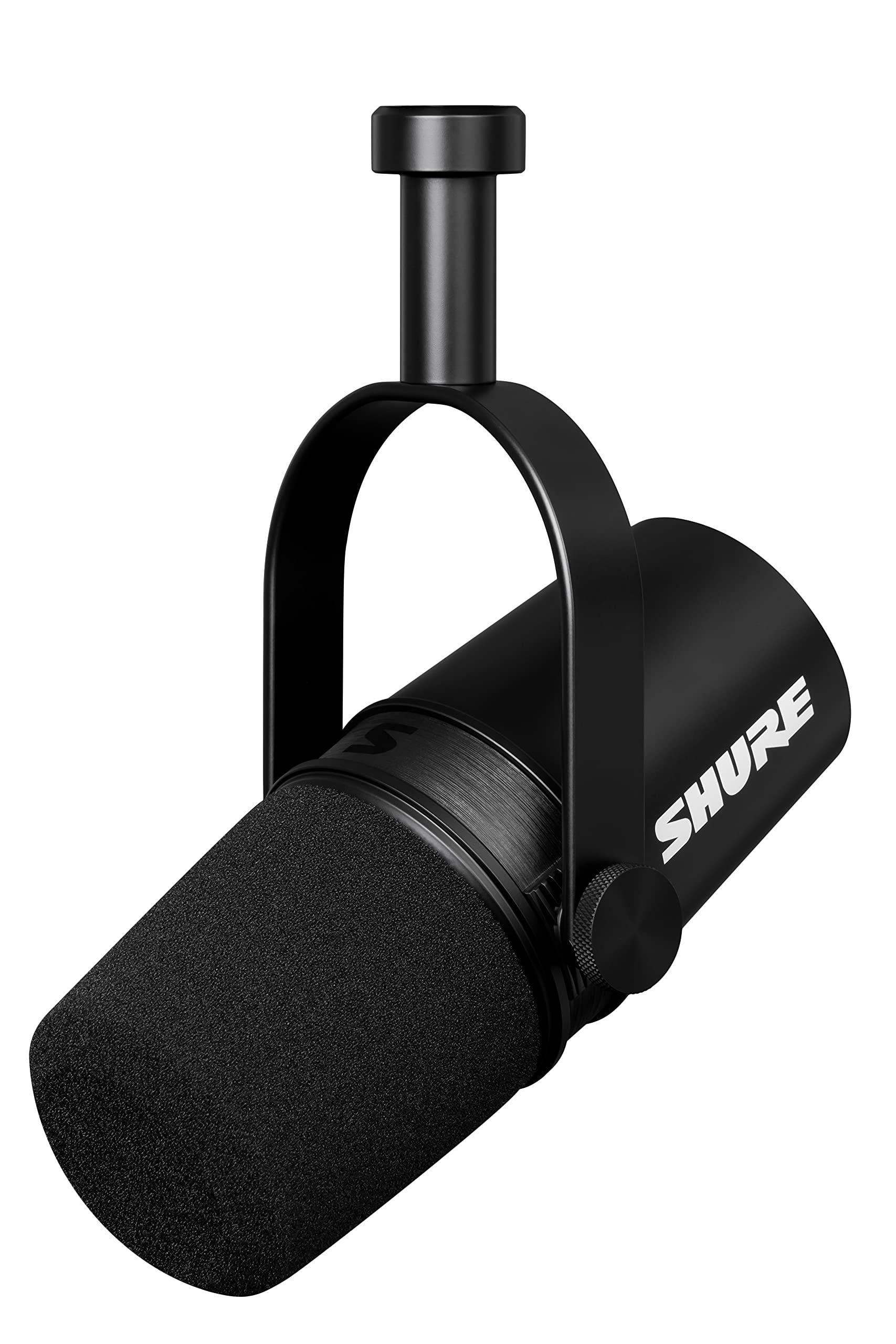 SHURE シュア MV7X ポッドキャストマイクロホン MV7X-J ダイナミックマイク カーディオイド 単一指向性 XLR 有線 ノイズ除去 配信 ストリーミング YouTube 録音 レコーディ