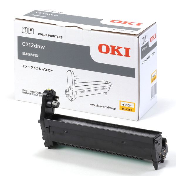 (純正品) OKI DR-C4CY イメージドラムイ イエロー 16,348円