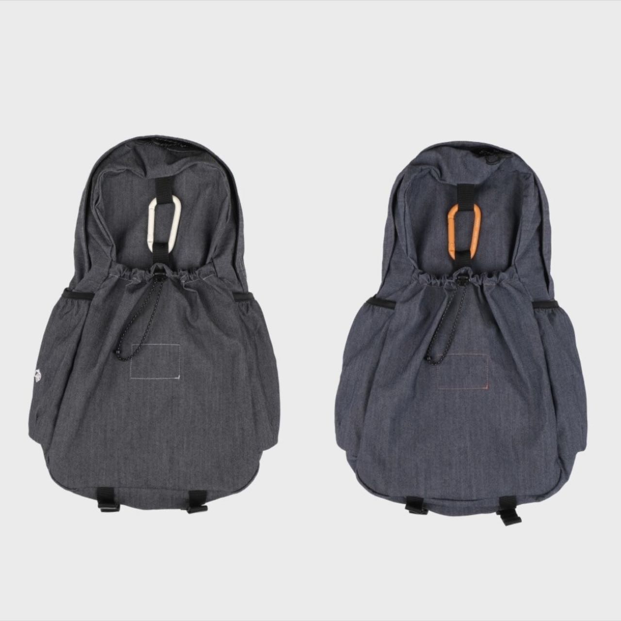mmo backpack nylon denim /denim blue/denim black