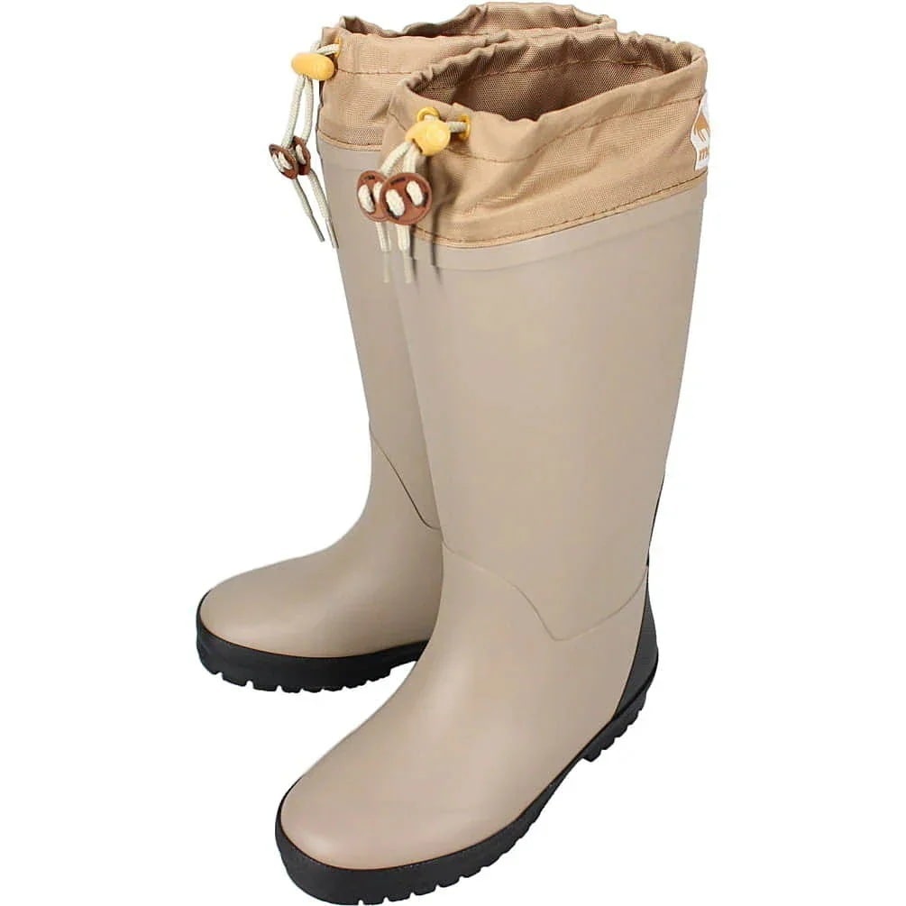 正規品 moz レインブーツ MZ-5007 ベージュ BEIGE