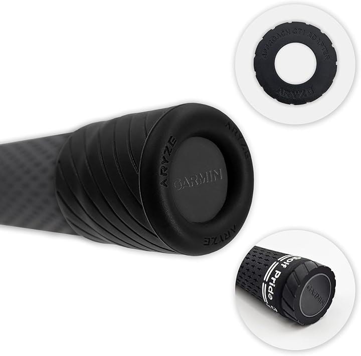 ゴルフクラブセンサー用カバー 入り 耐久性 Garmin Approach CT10・Arccosスマートセンサー・ゴルフパッドタグ対応 (ブラック, 14個 CT1付き)