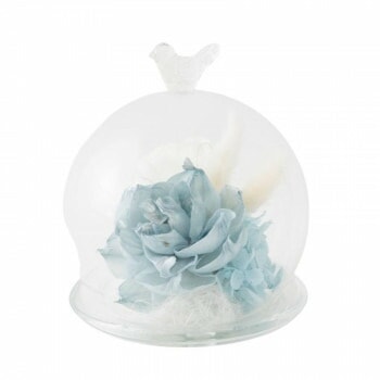 フラワーアレンジ ドーム M BL F-3526