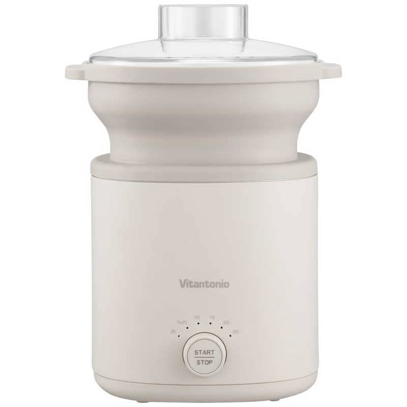 ビタントニオ　フードスチーマー ホワイト　VFS-10-I