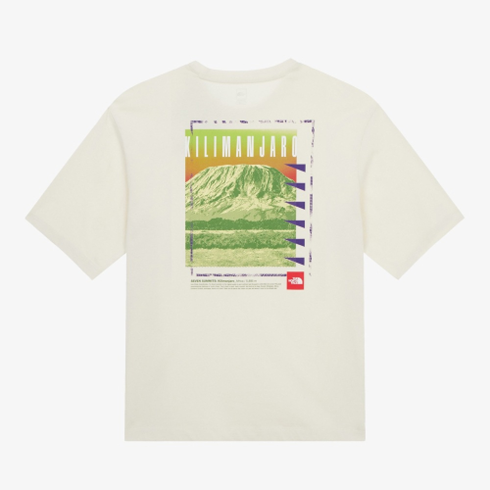 THE NORTH FACE MEKA 半袖ラウンドTシャツ_IVORY NT7UR06B
