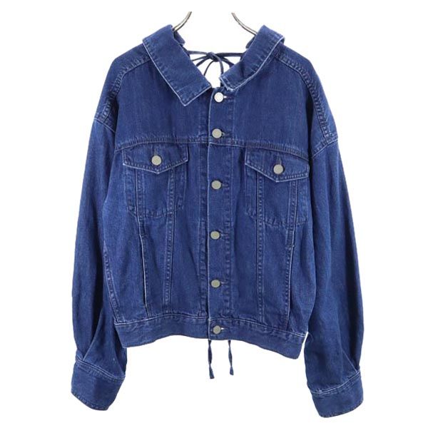 長袖 デニムジャケット F ジージャン レディース