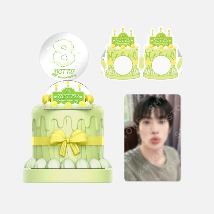 (未開封新品) （8周年 ）エンシティNCT 127 8TH ANNIVERSARY PARTY CAKE SETテヨン