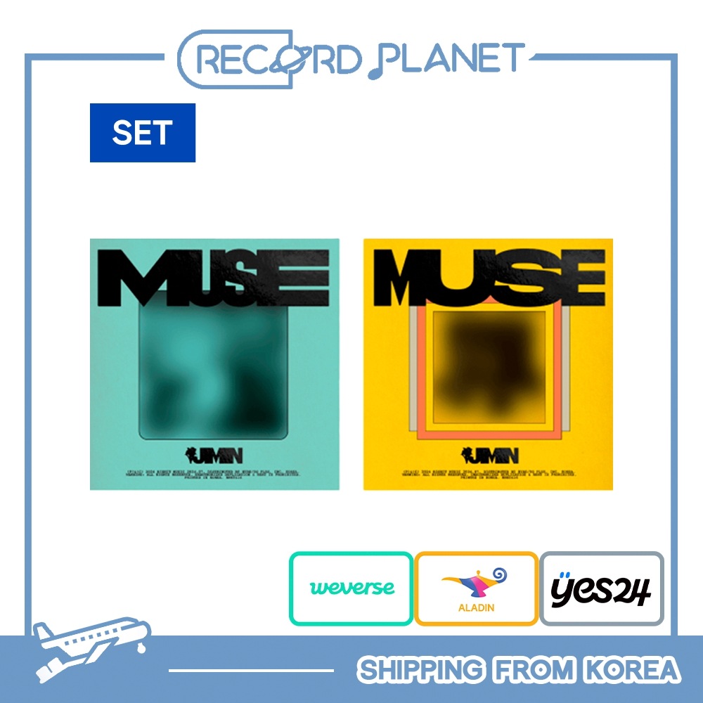 online特典 2種セット BTS jimin ミニ2集 [MUSE] BLOOMING ver. /SERENADE ver. 防弾少年団 ジミン 韓国チャート反映