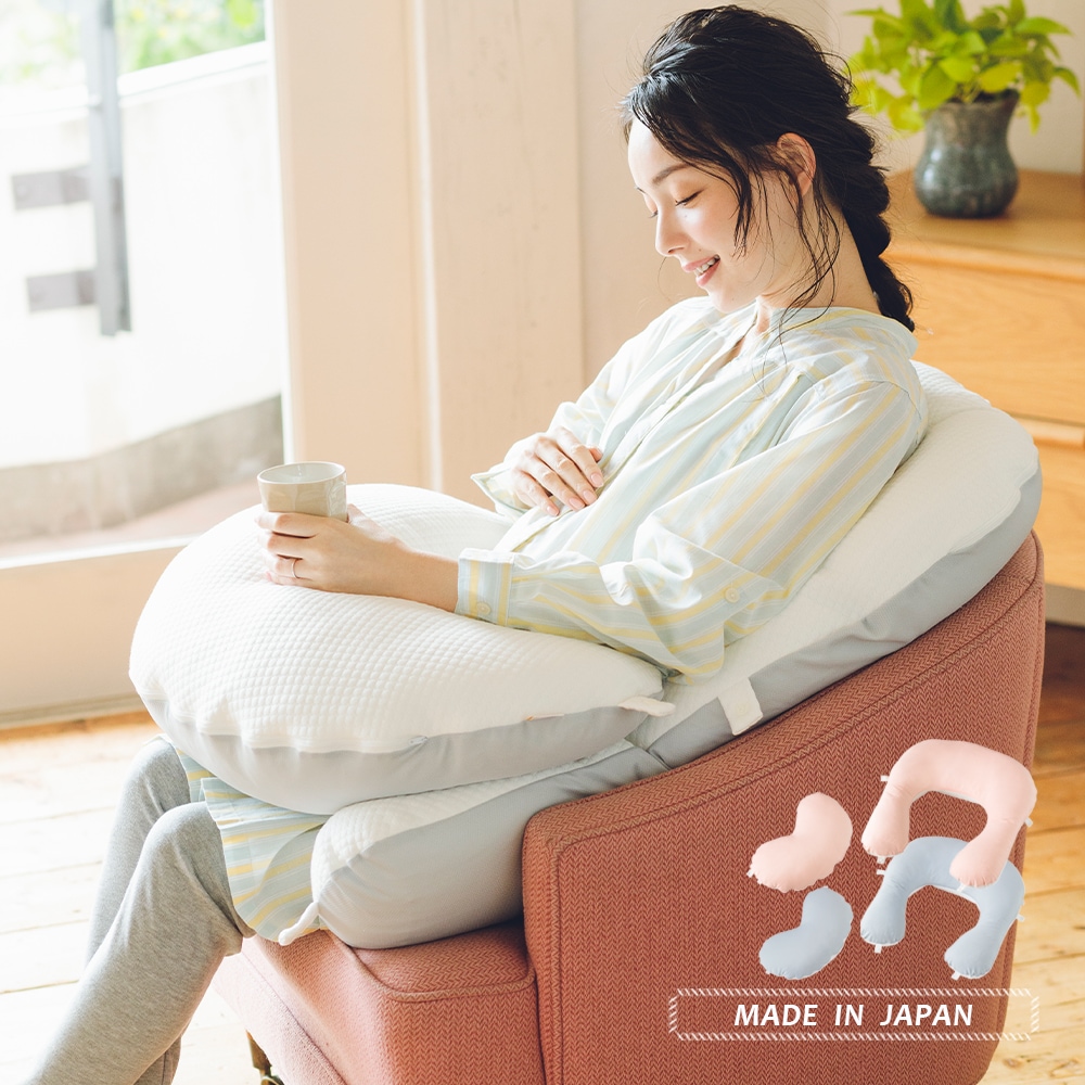 安産クッションつき 抱っこされ枕 出産祝い 抱き枕 授乳クッション 洗える 妊婦 日本製 妊婦クッション マタニティ 枕 抱かれ枕 授乳 枕 赤ちゃん お座り かわいい 産前産後