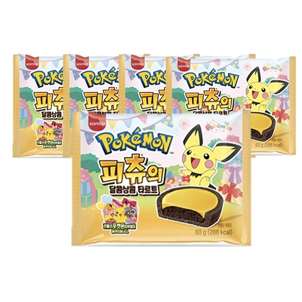 Qoo10] 韓国 お菓子 ポケモン ピチュウの甘いサ