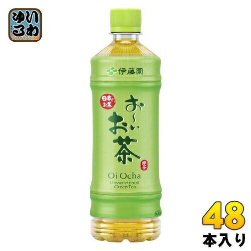 伊藤園 お～いお茶 緑茶 600ml ペットボトル 48本 (24本入×2 まとめ買い) お茶 無香料 無調味