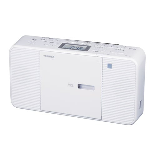 東芝 TY-C301-W ワイドFM対応 CDラジオ(ホワイト) TYC301W