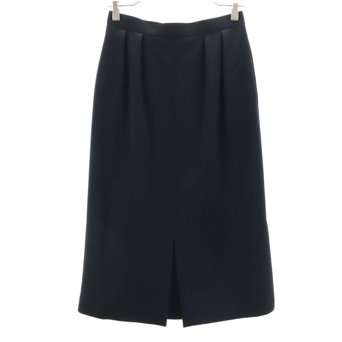 Christian Dior クリスチャンディオール 90s ウール オールド ミモレ丈 スカート L 黒 レディース 古着