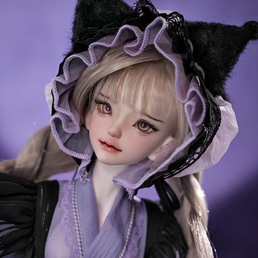 球体関節人形 sd人形 1/4 関節人形 BJDドール 40cm晴晴lo风小恶魔进口树脂球形关节玩偶ハンドメード化粧