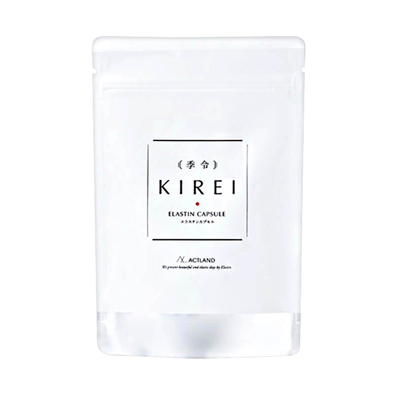 季令 KIREI 高純度エラスチン サプリメント　エラスチンカプセル 100粒　バストケア　サプリ【即日発送】