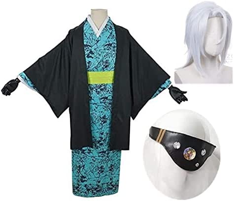 コスプレ衣装+ウィッグ+道具 宇髄天元 うずいてんげん 風(靴別売り)コスチューム 変身 仮装 ステージ服 舞台 ハロウィン クリスマス期間限定30％