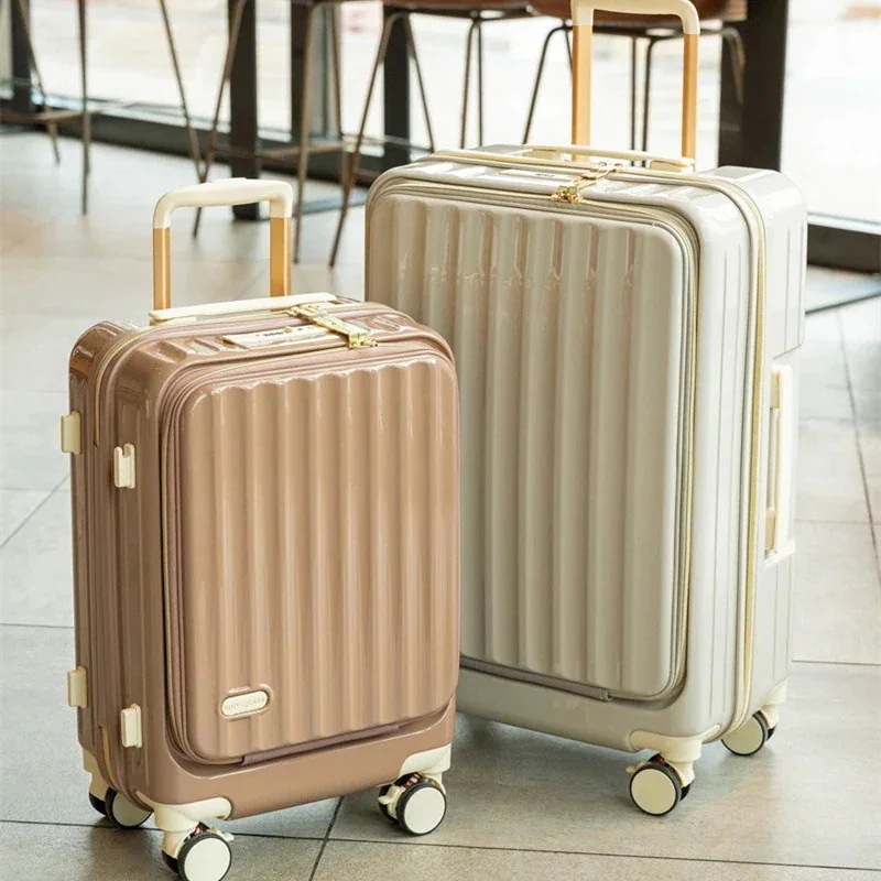 5日以内に出荷每日更新夏の新作 現物供給 多機能スーツケース20搭乗箱スーツケース男女レバー箱カップホルダー付きスーツケースです20%OFF