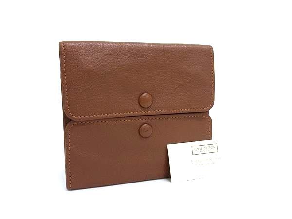 コインケース ヘリテージコレクション ポルトフォイユ コンパクト M58046 ブラウン レザー ユニセックス【本物保証】