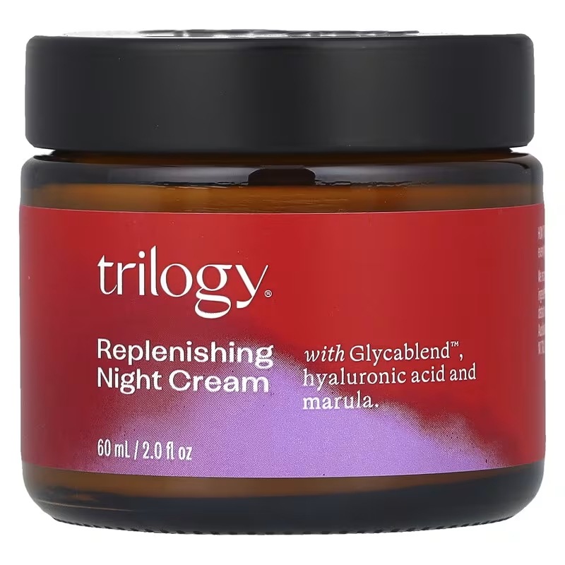 Trilogy エイジプルーフ リプレニッシングナイトクリーム(Trilogy) 2液量オンス(60 ml)