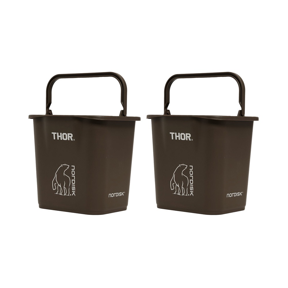 ノルディ x THOR コラボ 収納ボックス 4.7L ダークキャメル x 2箱 SET 韓国限定商品