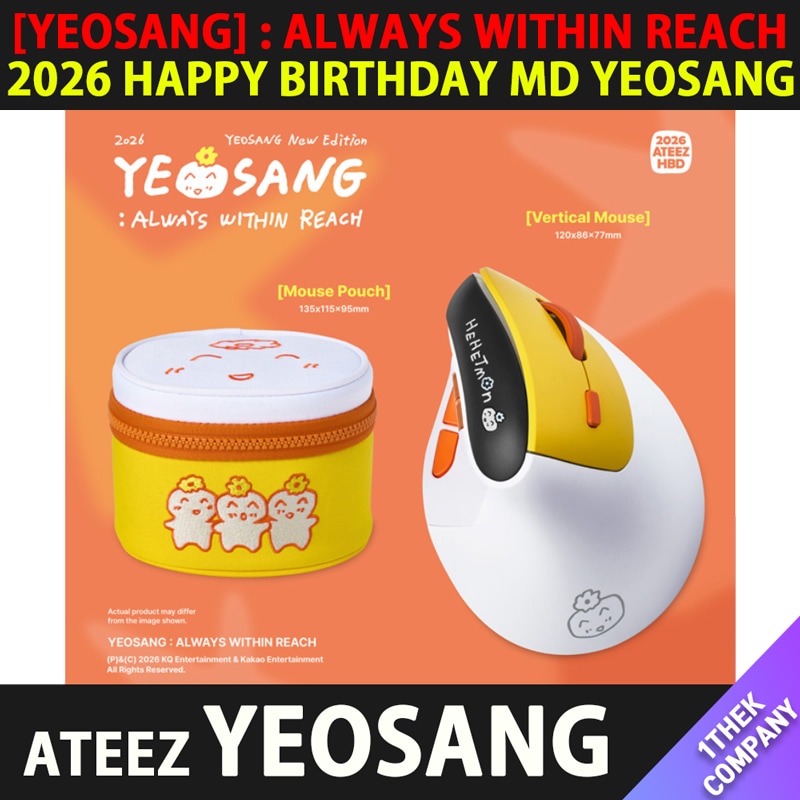【公式付属トレカ付】（[YEOSANG] : ALWAYS WITHIN REACH）ATEEZ 2026 HAPPY BIRTHDAY MD YEOSANG