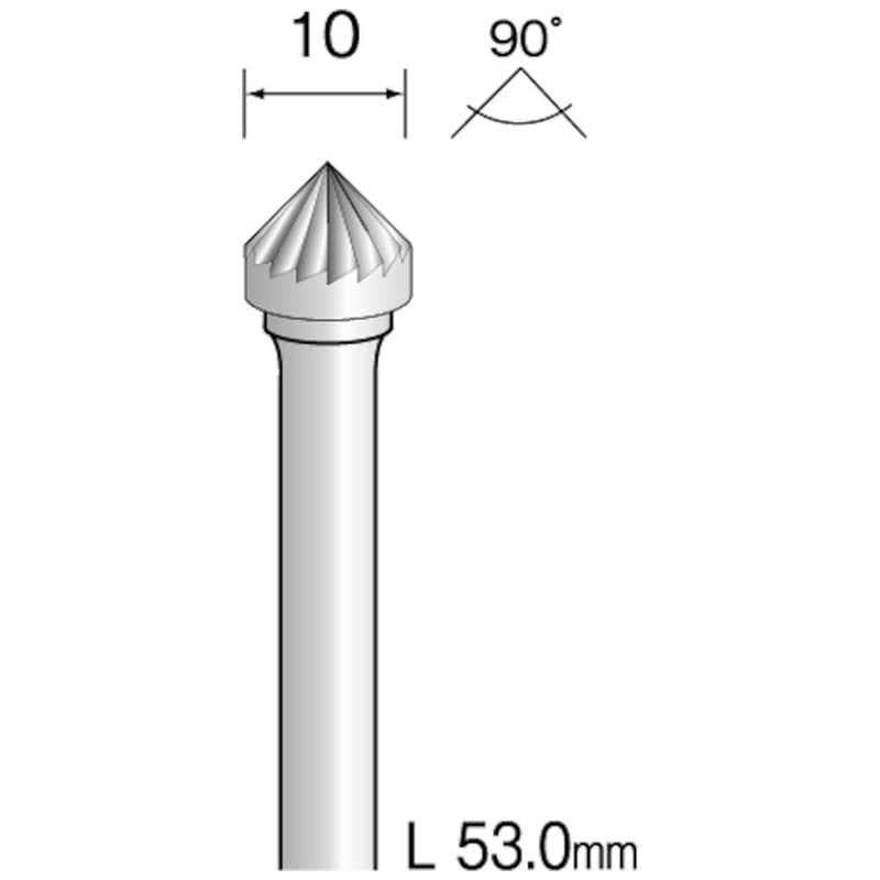 ミニター　ミニモ 超硬カッター ストレートカット Φ10　BC4224