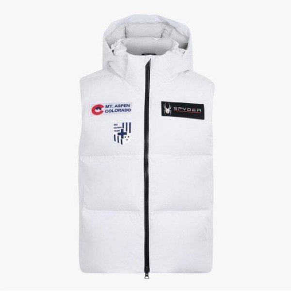 チョッキ PQF SPJWCNDV301M-WHT メンズ パトロール 取り外し可能フード ダウンベスト