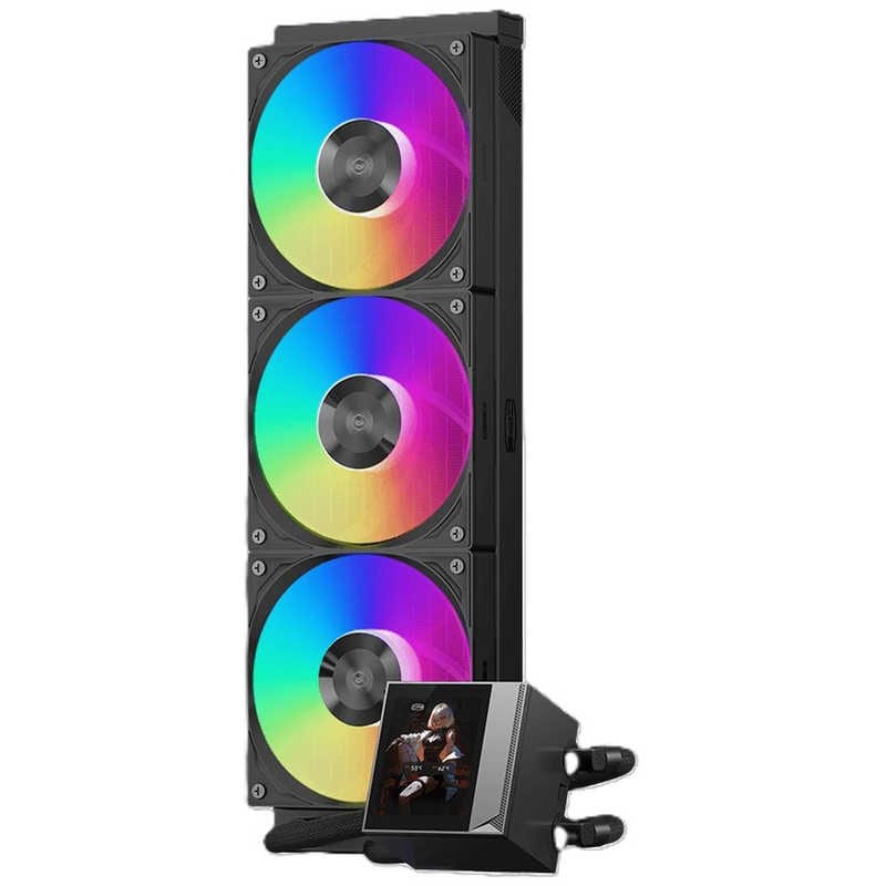 PCCOOLER　水冷CPUクーラー 120mmファンx3 ［LGA115X/1200/1700/1851・AM4/AM5］　DC360-ARGB-BK