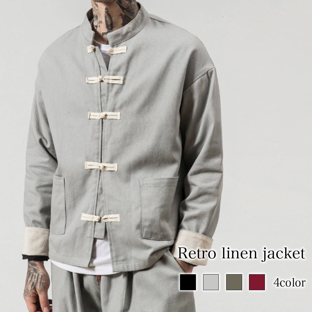 シャツ メンズ レトロリネンジャケット 黒 春 長袖 スーツ 大きいサイズ 厚手 フォーマル しわになりにくい インナー 秋 オフィス 暖かい 仕事 ブランド ネルシャツ 肌着 フランネル 白 おしゃ