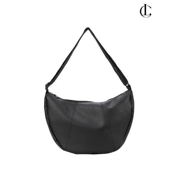 女性用ショルダーバッグ デイリークロスバッグ タブレット収納 ハーフムーンバッグ LSA074_P369742088