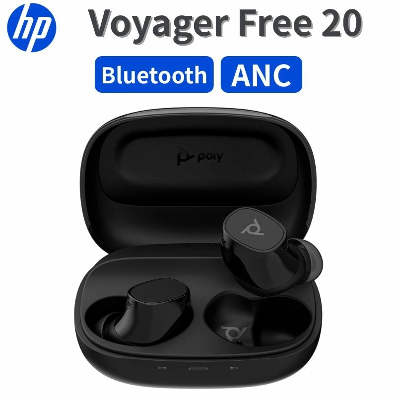 Poly Voyager Free 20 完全ワイヤレスイヤホン Bluetooth5.4 ANC ノイズキャンセリング マルチポイント IP56防塵防滴 Qi充電対応 A28PVAA#UUF