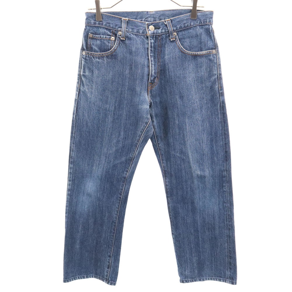 コムデギャルソンオム 2011年 日本製 クロップド デニムパンツ XS ウォッシュブルー COMME des GARCONS HOMME ジーンズ メンズ