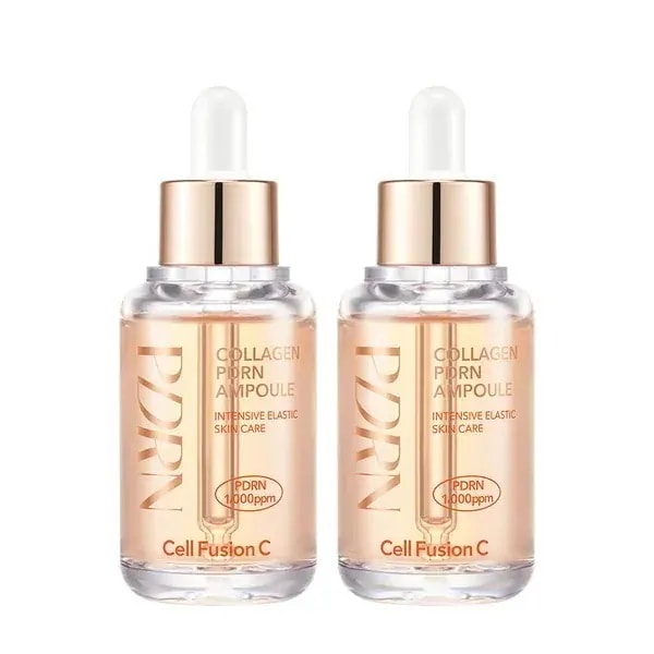 [25SS/New]低分子コラーゲン PDRN アンプル 35ml+35ml（+レーザーUVサンクリーム 20ml*2+コラーゲンマスク 5枚）