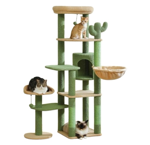 大型キャットタワー7段キャットタワー猫のスクラッチ猫の家