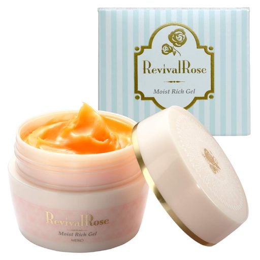 オールインワンジェル モイストリッチゲル 100G ( 化粧水 美容液 乳液 クリーム 化粧下地 時短 )【 リバイバルローズ メイコー化粧品 】
