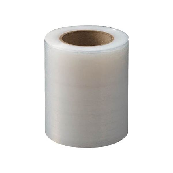 （まとめ）ストレッチフィルムミニ 厚みμ25x幅150mmx長さ300m 1巻[x3]