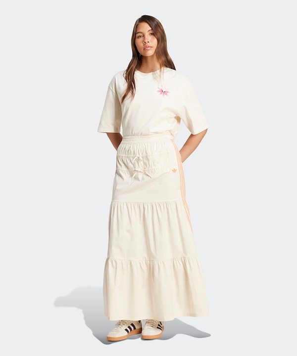 【ADIDAS】W SUMMER GLOW SKIRT 2カラー ロングスカート adidas（アディダス）の「SST スカート / ロングスカート