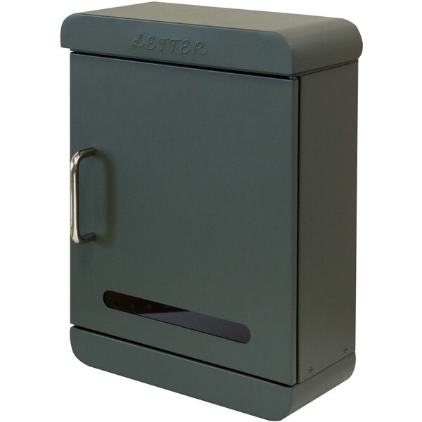 MOJYU WM-115 フォレストグリーン Valente 壁掛けポスト メーカー直送