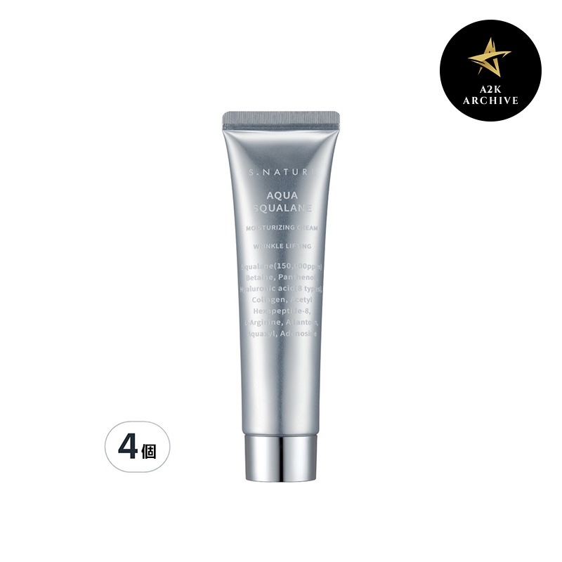 アクアスクワラン水分クリーム80ml4個