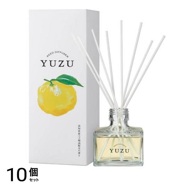 デイリーアロマジャパン リードディフューザー 高知県産YUZU(ユズ) 120mL 10個セット