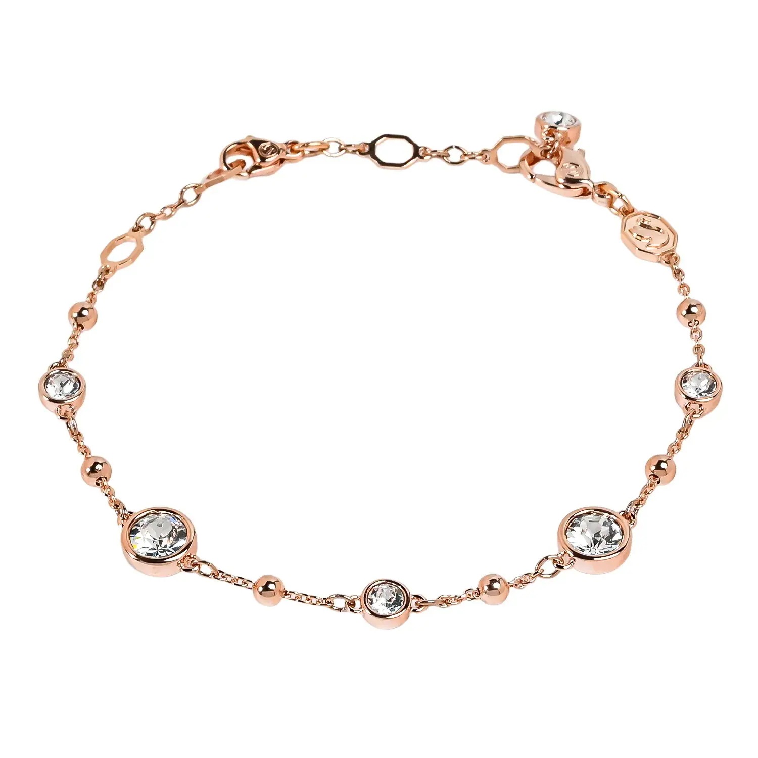 ブレスレット レディース クリア ローズゴールド 5730677 ジュエリー アクセサリー 女性
