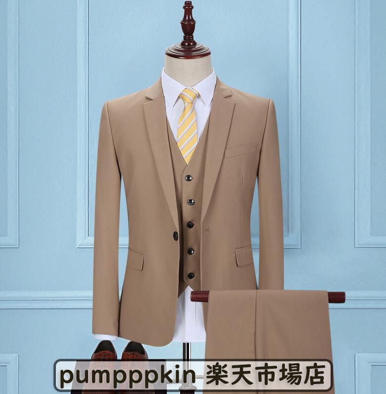 .新作先着限定売れ筋限ノーアイロン ビジネススーツ メンズ 上質 フォマールスーツ 結婚式 礼服 洗える スーツ セットアップ スリムスタイル ジャケット パンツ ジレベスト ワイシャツ 内容選択可