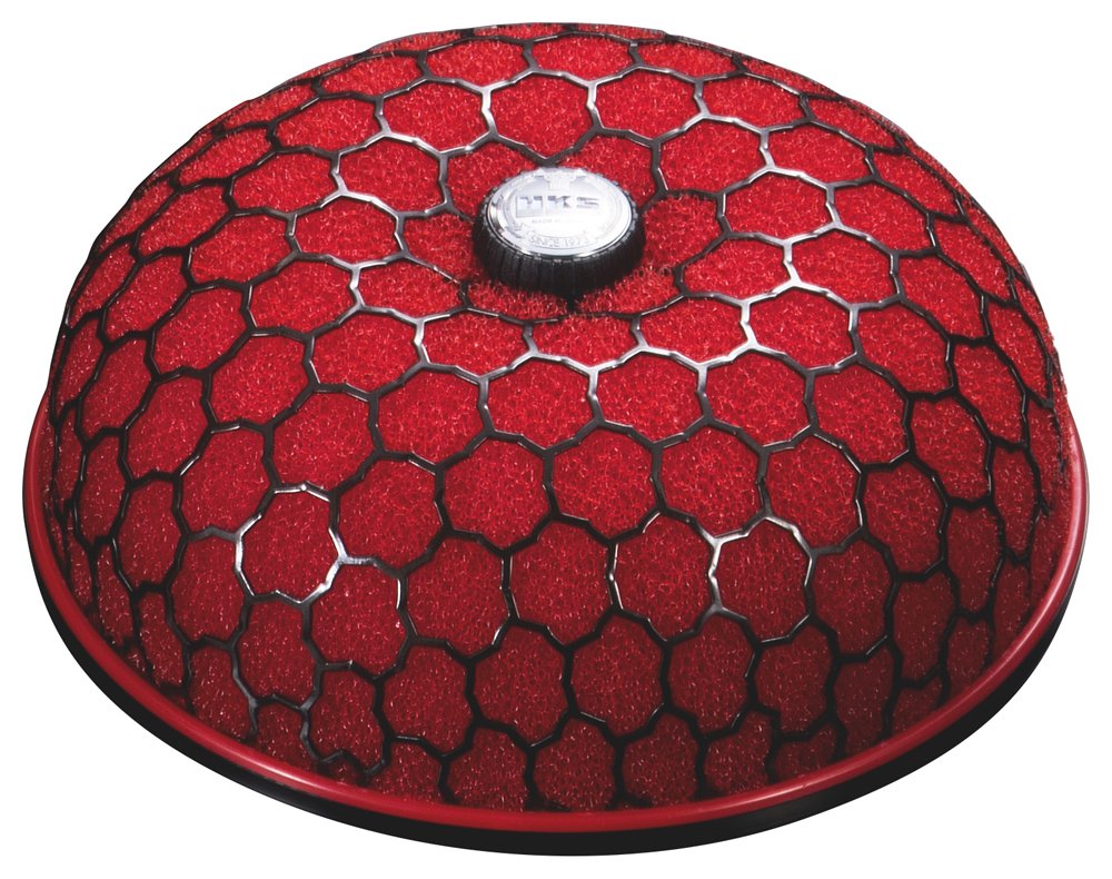 HKS 吸気系パーツ スーパーパワーフロー(エアクリーナー) φ150-70本体 φ150フィルタータイプ(湿式2層・赤) 汎用 70019-AK008