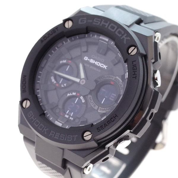 カシオ CASIO 腕時計 メンズ GST-S100G-1B G-SHOCK クォーツ ブラック