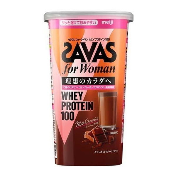 ザバス for Woman ホエイプロテイン100 ミルクショコラ風味 280g