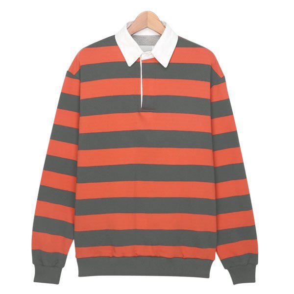 Tシャツ SOP026 4COLOR 男女兼用 配色 ボーダーカラーTシャツ シミラールック