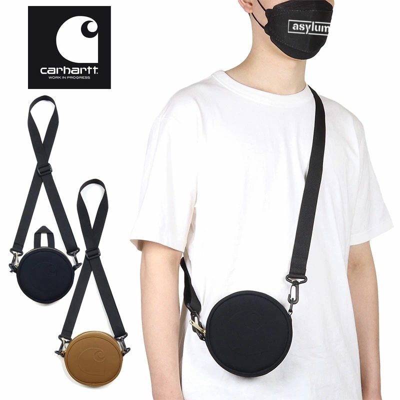 カーハート WIP ボディバッグ CARHARTT WIP ショルダー ミニ 肩掛け 鞄 カバン メンズ レディース ブランド 小さい 小さめ おしゃれ 黒