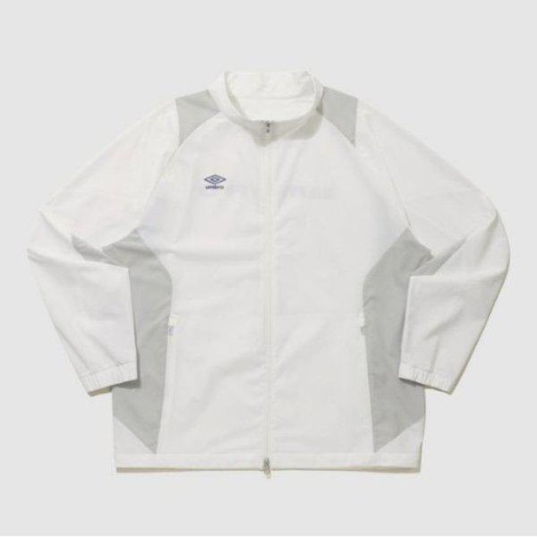 ウィンドブレーカー TQT UQ123SJK22-WHT アクティブ オールラウンド エアホール スタンドネック ウィンドブレーカージャケット WHITE